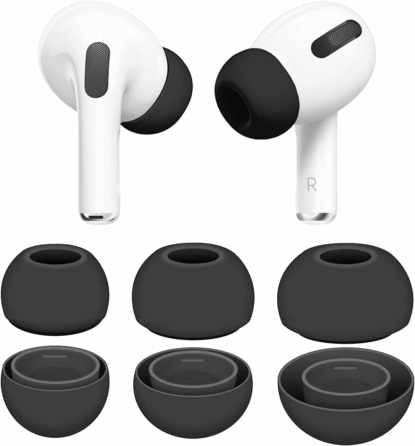 AirPods Pro 2021年モデル 本体＋充電ケース＋未使用イヤーピース 楽天市場】AirPods Pro用イヤーピース AirPodsProイヤーチップ