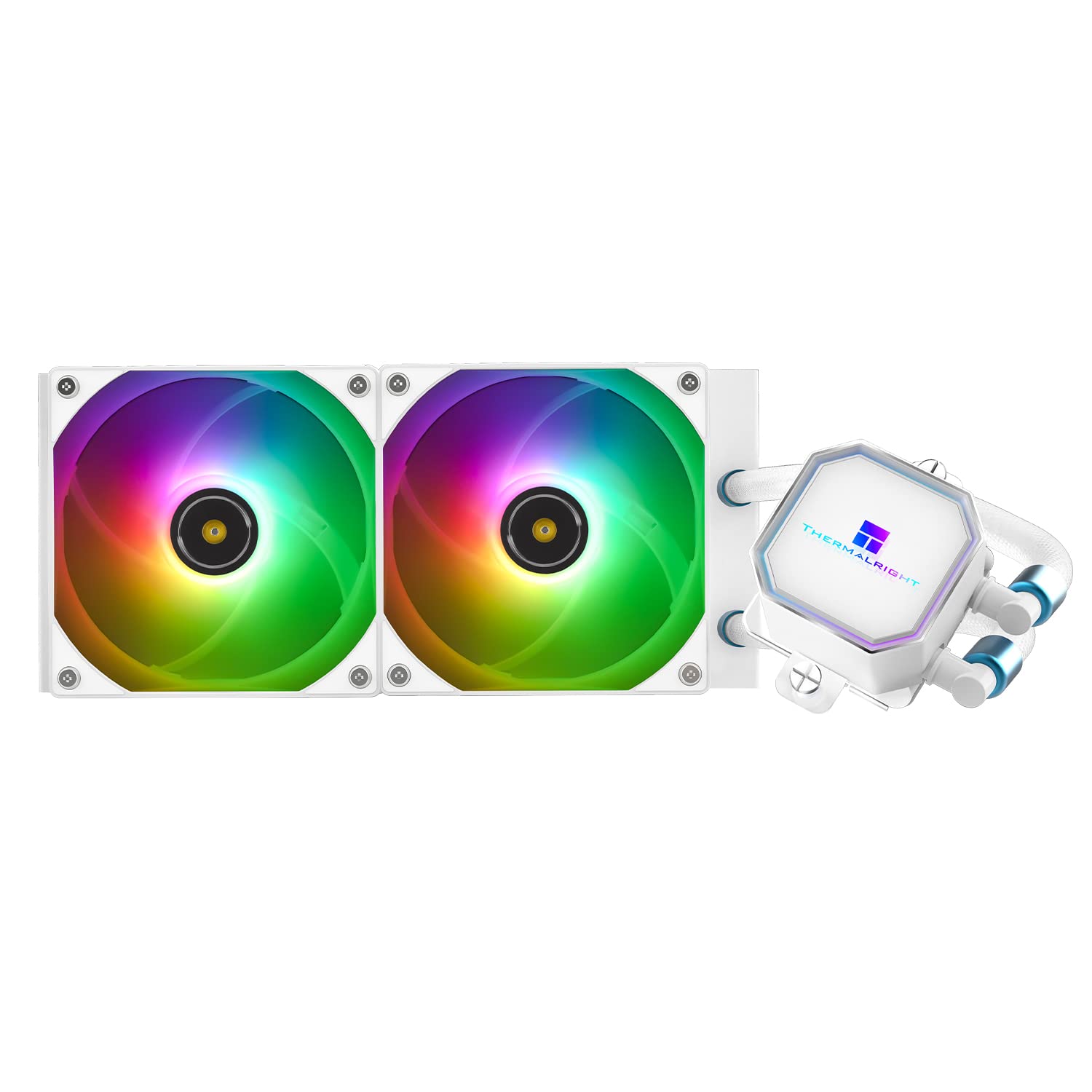 PCCOOLER｜CPS DT360 ARGB Display CPUクーラー白 楽天市場】CPS DT360 ARGB Display White PC Cooler 水冷CPUクーラー