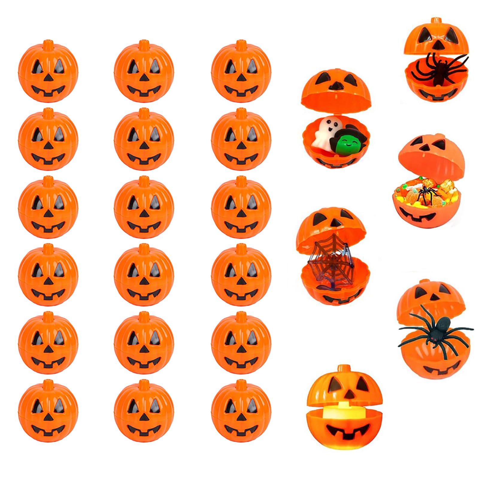 楽天市場】【送料無料】CHENLONB ハロウィン カボチャバケ 24個セット