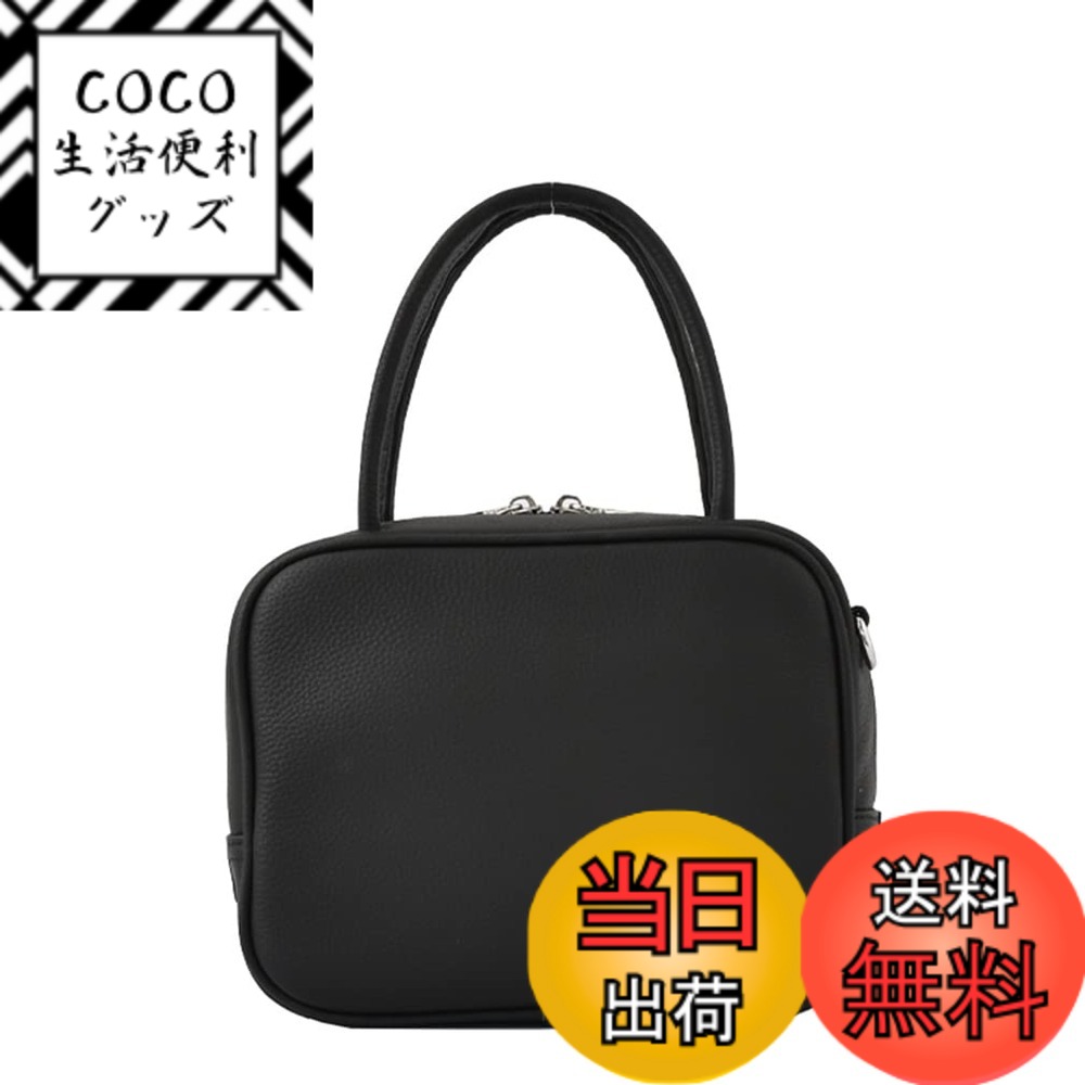 【送料無料】[Gratante] グラタンテ 本牛革 2way キューブ バッグ ハンドバッグ レディース 通勤バッグ abb-g0066 色：ブラック 9,660円