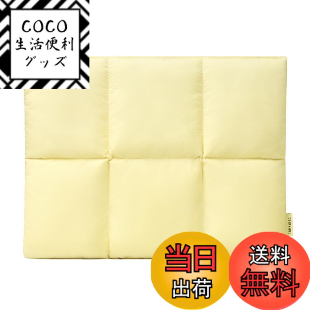 【送料無料】Comfyable puffy sleeve for MacBook 色：Butter Yellow、サイズ：For 13\