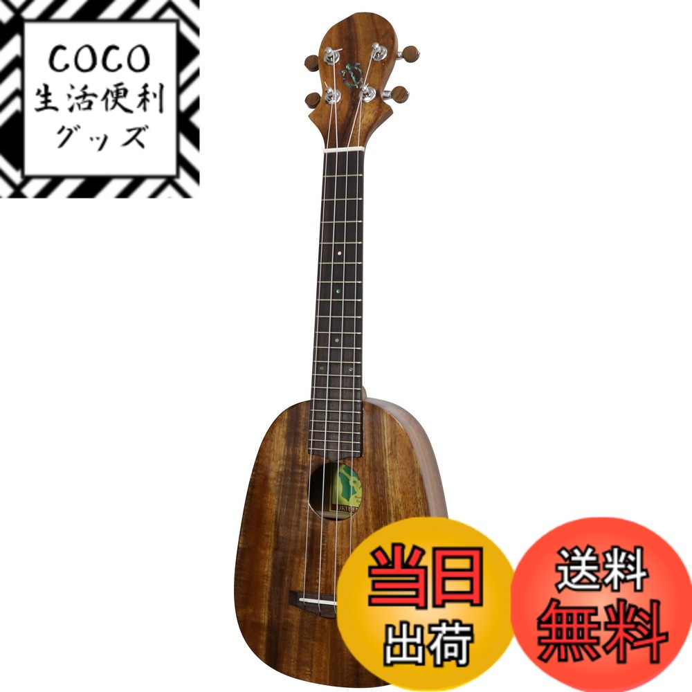 【送料無料】BIG ISLAND UKULELE 色：ハワイアンコア、サイズ：ソプラノロングネック