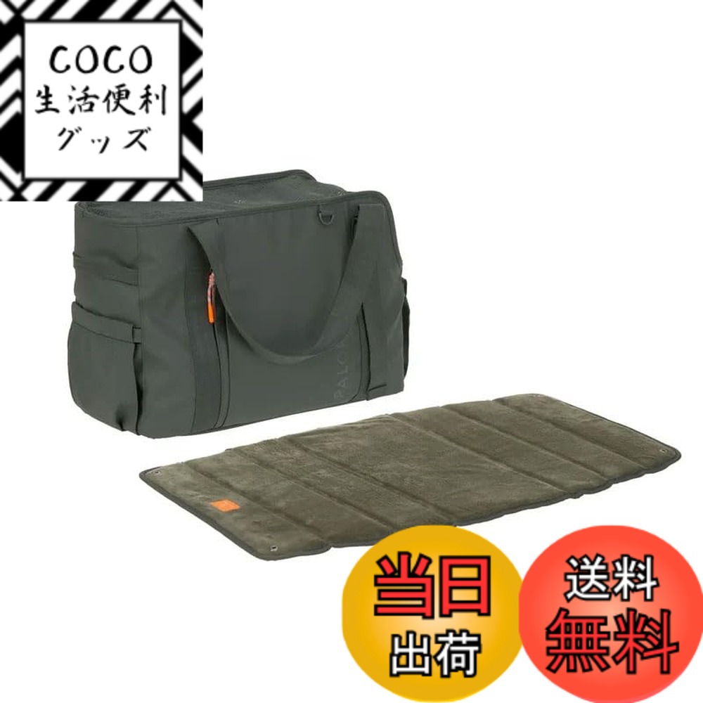 【送料無料】[PALOPA] キャリーバッグ 色：ダークオリーブ、サイズ：32cm x 41cm x 21cm