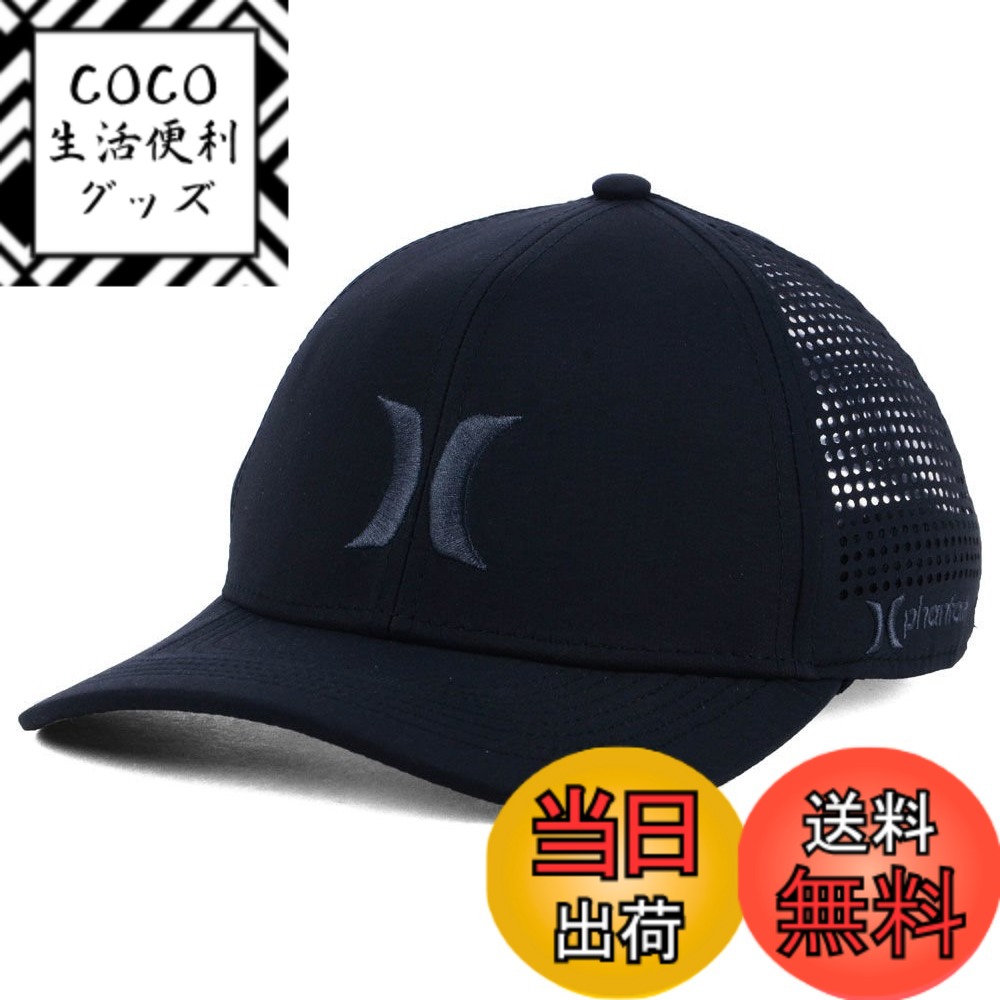 【送料無料】Hurley - - 男性の唯一のブロックFlexfitハット 色：ブラック、サイズ：M 6,231円