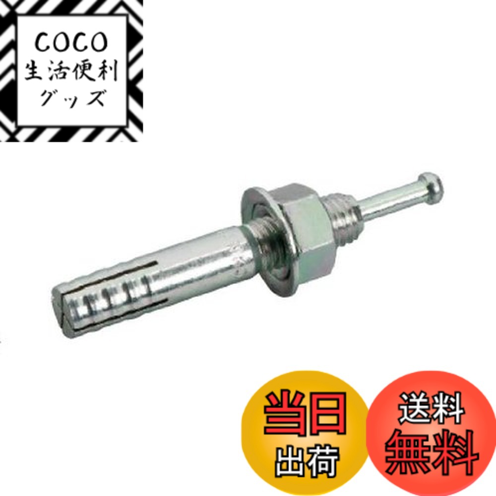 【送料無料】サンコーテクノ ステンレス オールアンカー 太さ10ミリ長さ50ミリ 中身入数(約)50本 (54-089) 色：ステンレス製、サイズ：Φ10x長さ50mm
