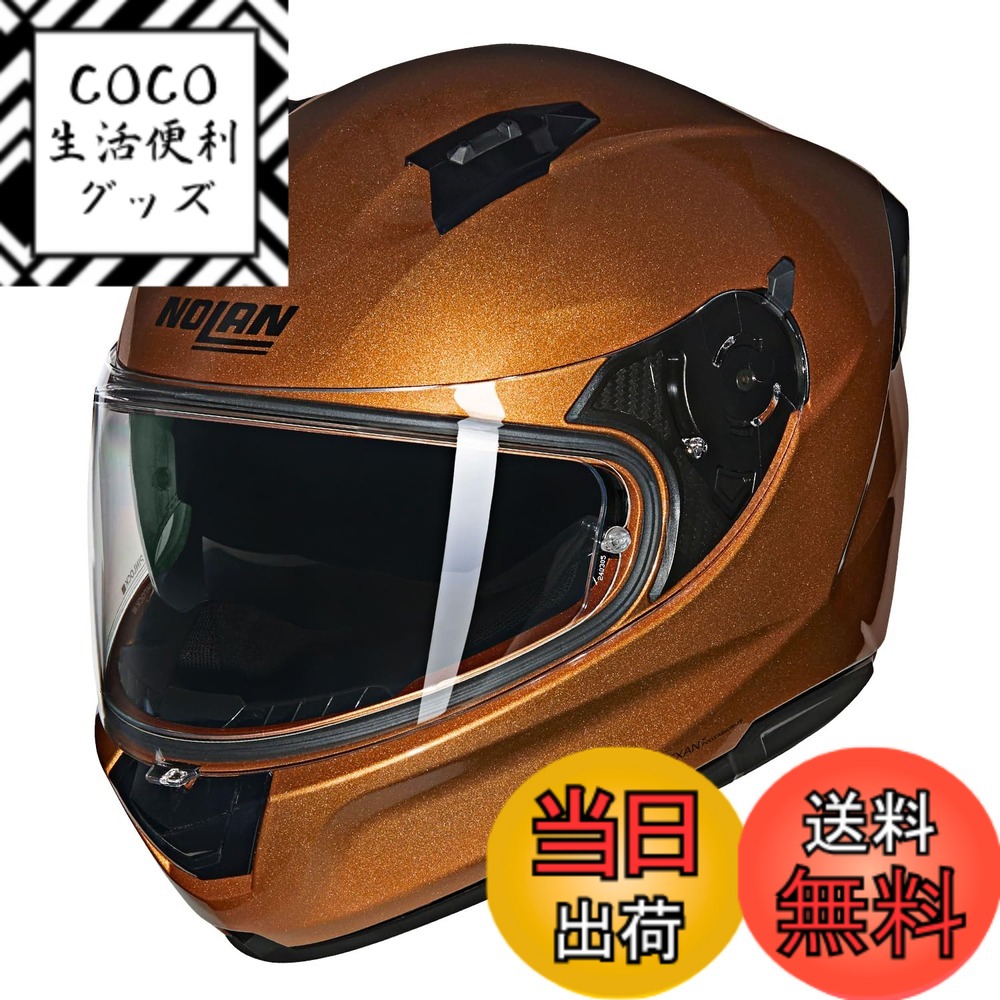 【送料無料】【国内正規品】 NOLAN (ノーラン) バイク用 ヘルメット フルフェイス N60-6 色：OCHER/318、サイズ：L