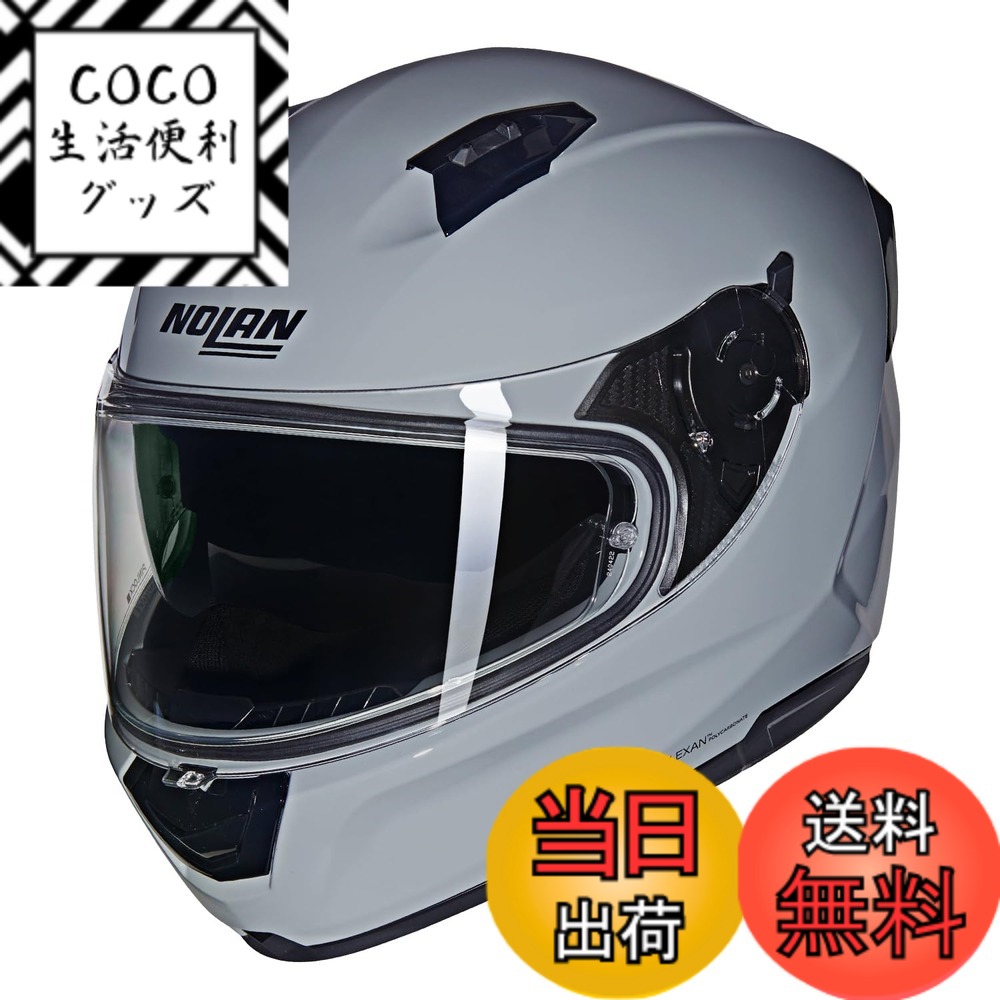 【送料無料】【国内正規品】 NOLAN (ノーラン) バイク用 ヘルメット フルフェイス N60-6 色：GRAY/303、サイズ：M 28,776円