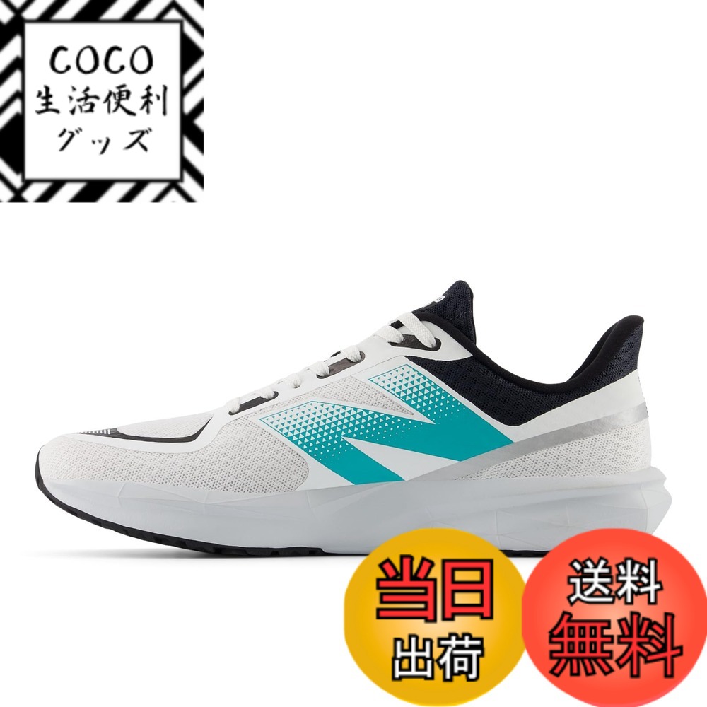 【送料無料】new balance(ニューバランス) メンズ DynaSoft Flash v7 フラッシュ トレーニング 部活ランニングシューズ 色：WB7(WHITE)、サイズ：28.0 cm D
