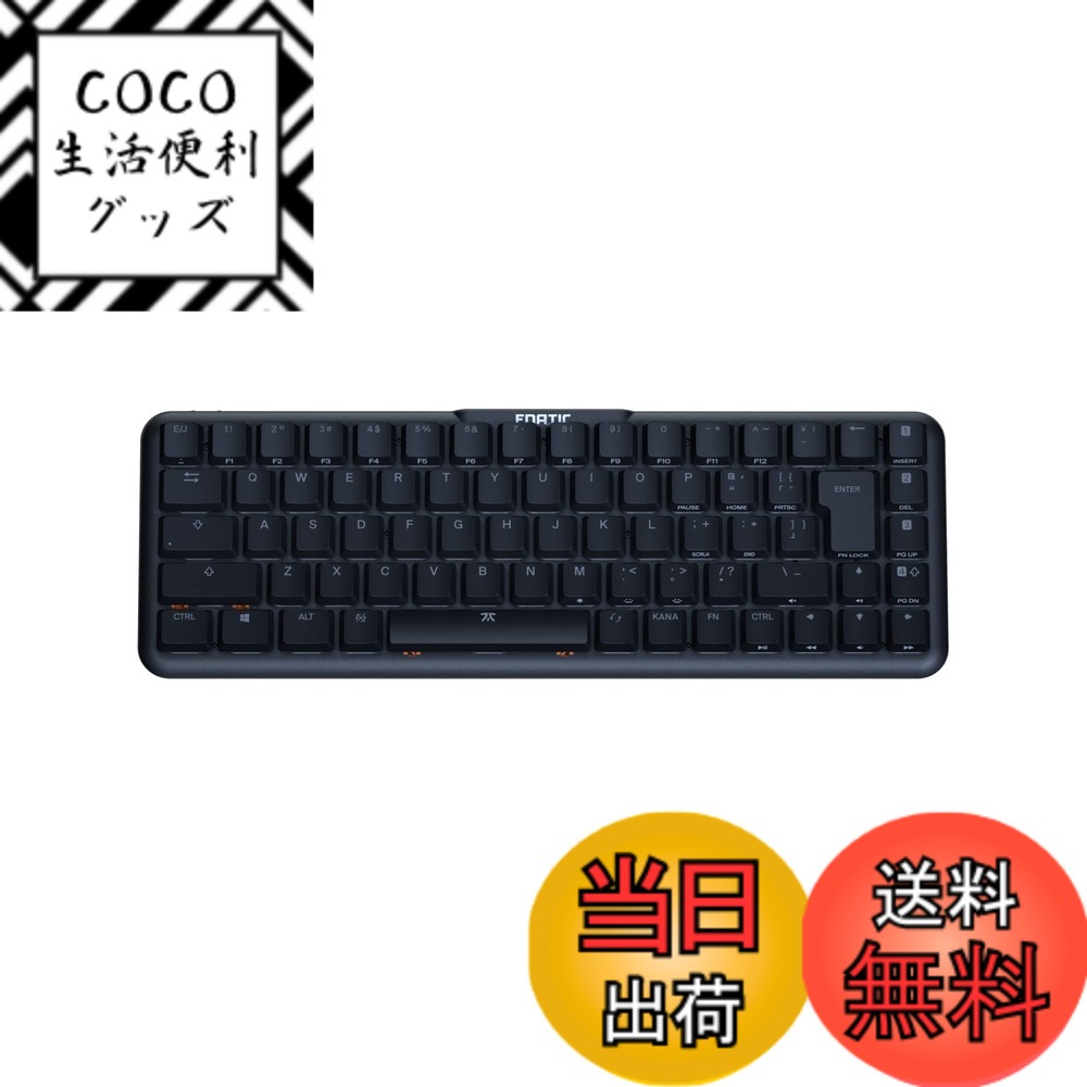 【送料無料】FnaticGear フナティックギア STREAK65 ゲーミングキーボード KB0006-005 KB73 色：ブラック