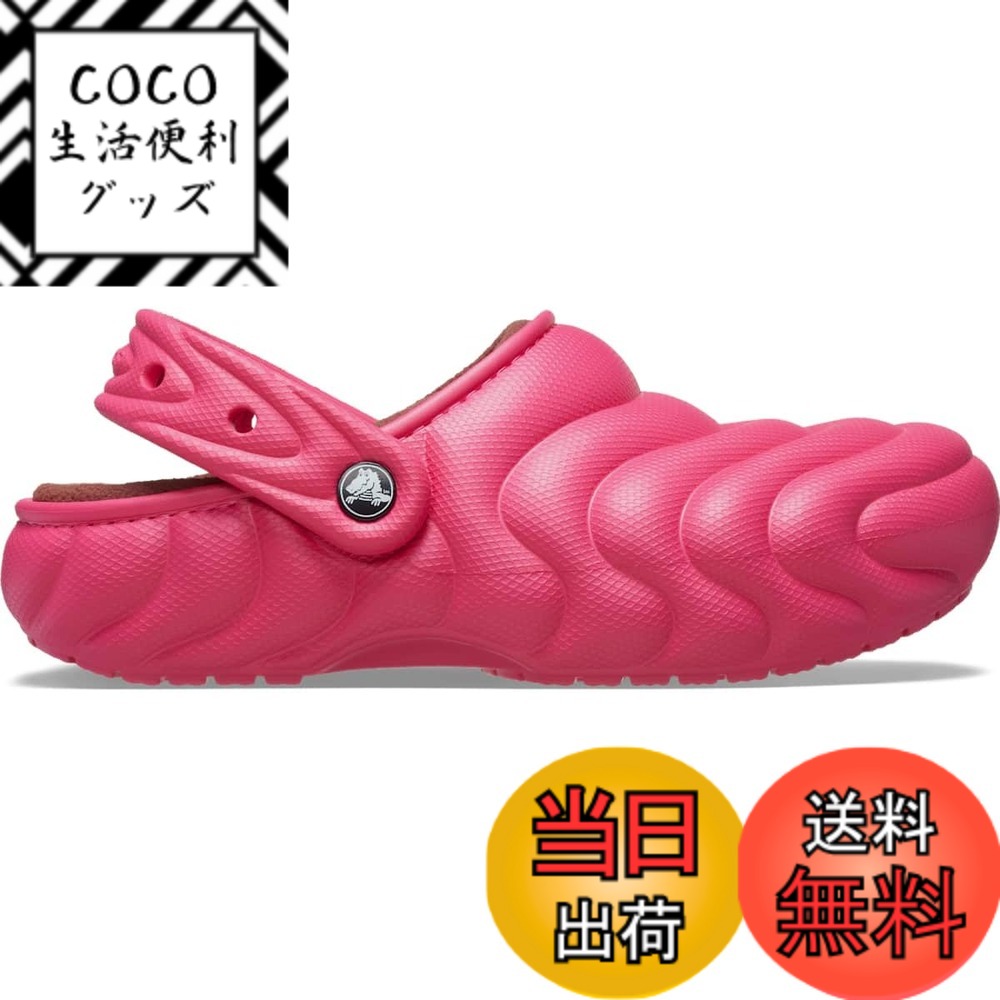 【送料無料】Crocs 男女兼用。 Crocs Classic Lined Overpuff Clog Unisex Adultクロッグ 色：ドラゴンフルーツ、サイズ：23.0 cm 8,272円