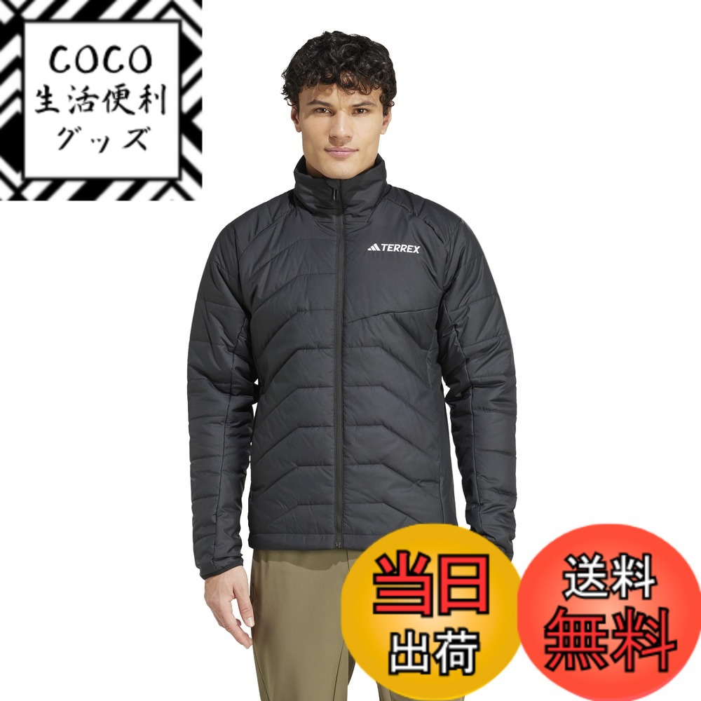 【送料無料】adidas(アディダス) ジャケットテレックス マルチシンセティック インサレーテッドジャケット JMS25メンズ 色：ブラック(IM7689)、サイズ：S
