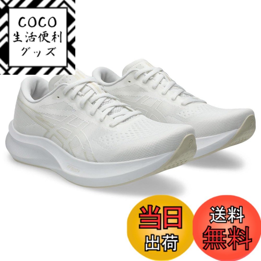 【送料無料】asics(アシックス) メンズ EvoRide Speed 3ランニングシューズ 色：100(ホワイト／ホワイト)、サイズ：25.0 cm 2E