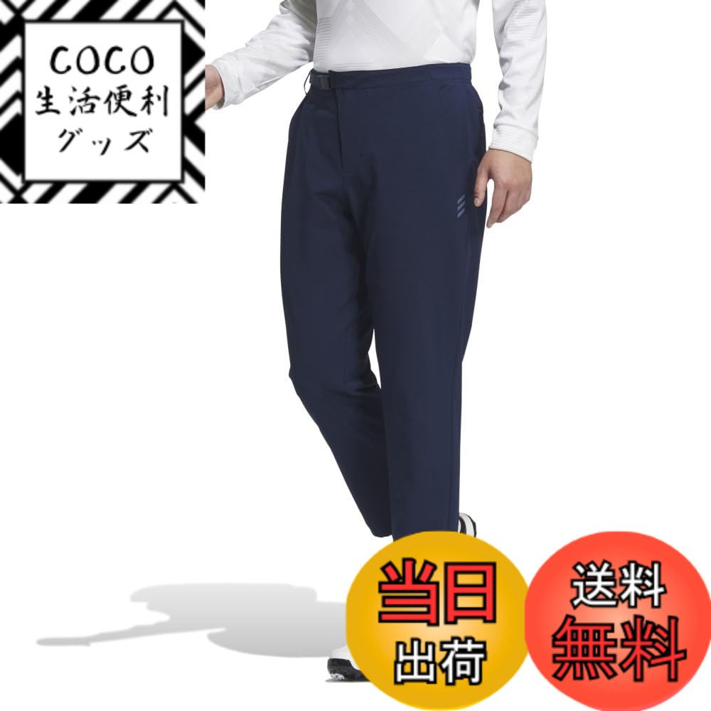 【送料無料】adidas(アディダス) ゴルフパンツコードカオス ワイドテーパードパンツメンズ 色：カレッジネイビー、サイズ：L