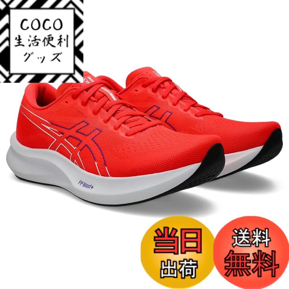 【送料無料】asics(アシックス) メンズ EvoRide Speed 3ランニングシューズ 色:600(フラッシュ レッド/エド パープル)、サイズ:32.0 cm 2E