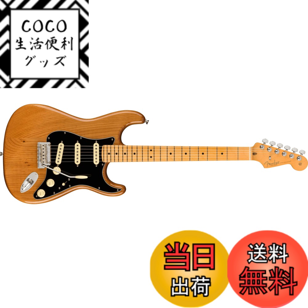 【送料無料】Fender エレキギター American Professional II Stratocaster, Maple Fingerboard, Roasted Pine