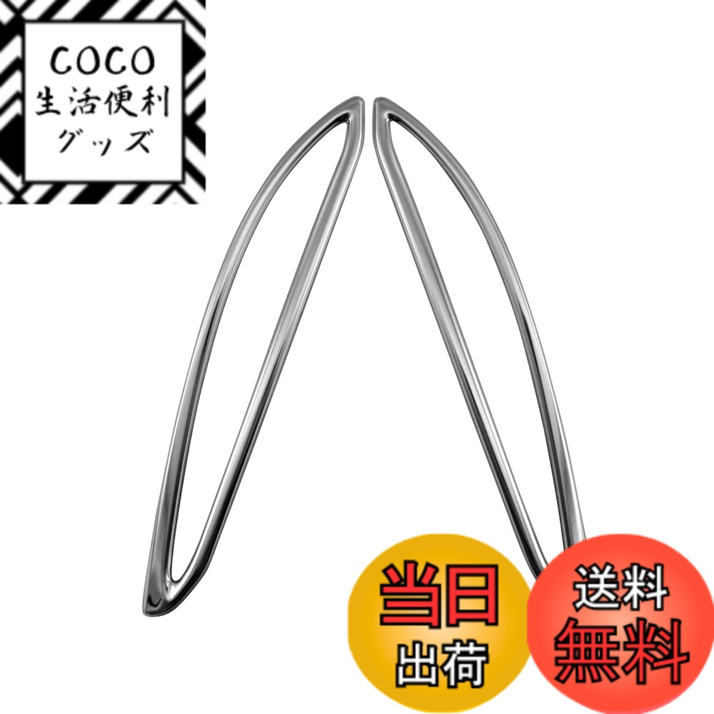 【送料無料】BRIGHTZ ハリアー MXUA80 MXUA85 超鏡面ステンレスメッキフロントバンパーダクトリング 2PC 【 FRO－ETC－MID－036 】 XUA80 XUA85 UA80 UA85 A80 A85 80 85