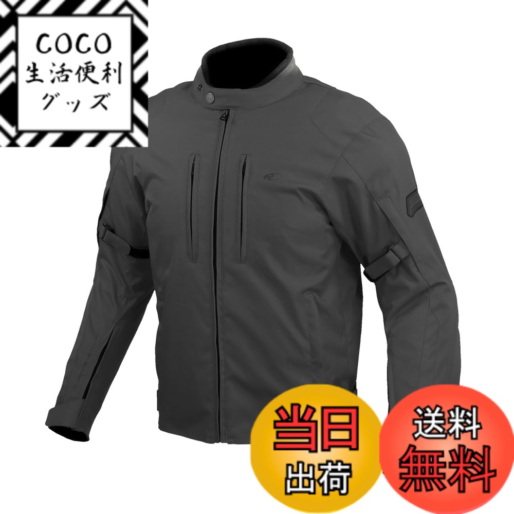 【送料無料】コミネ(KOMINE) バイク用 ジャケット JK-603 プロテクトウィンタージャケット Bassalt Grey S
