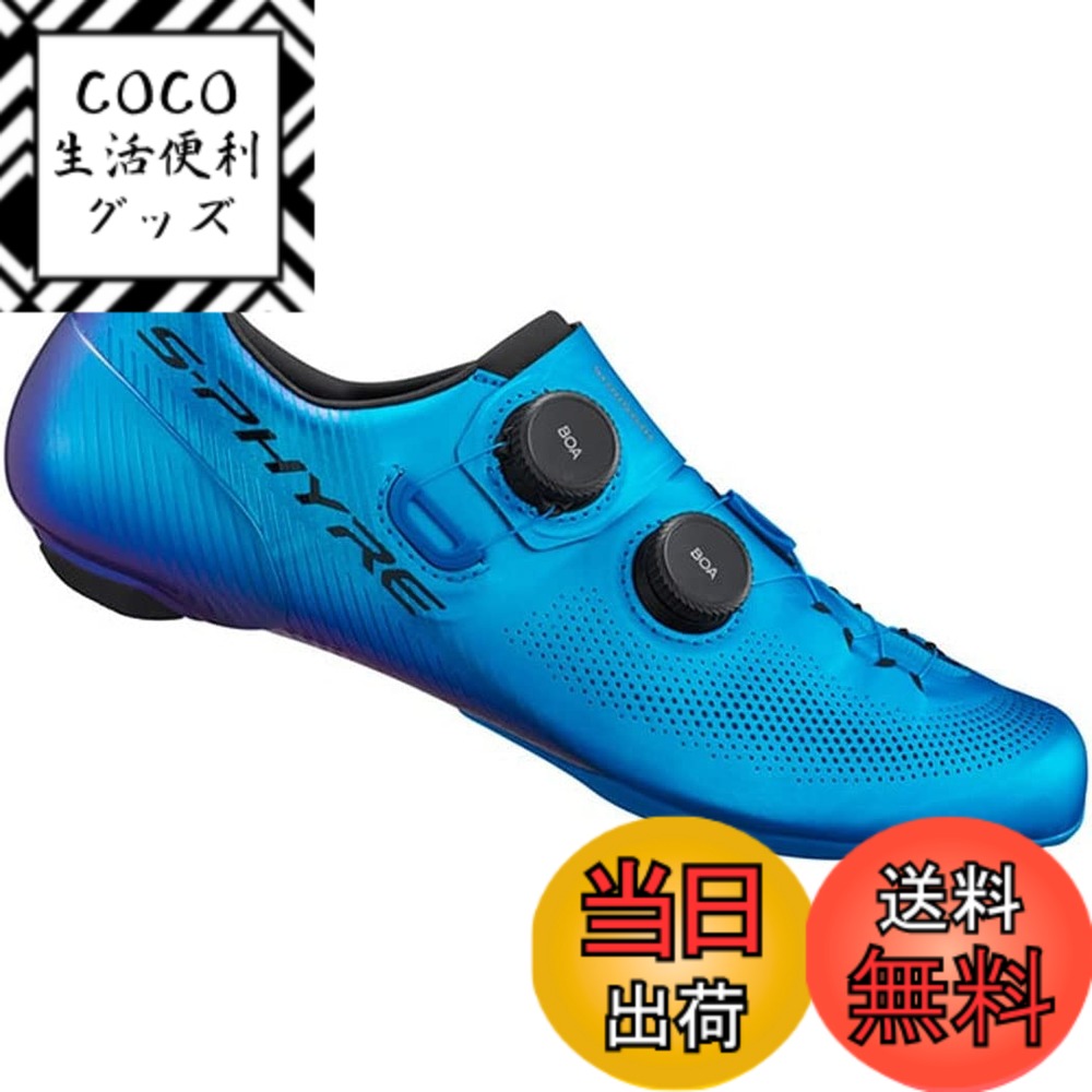 【送料無料】[シマノ] サイクリングシューズ SH-RC903 S-PHYRE ブルー39.5(24.8cm) ワイドSPD-SL