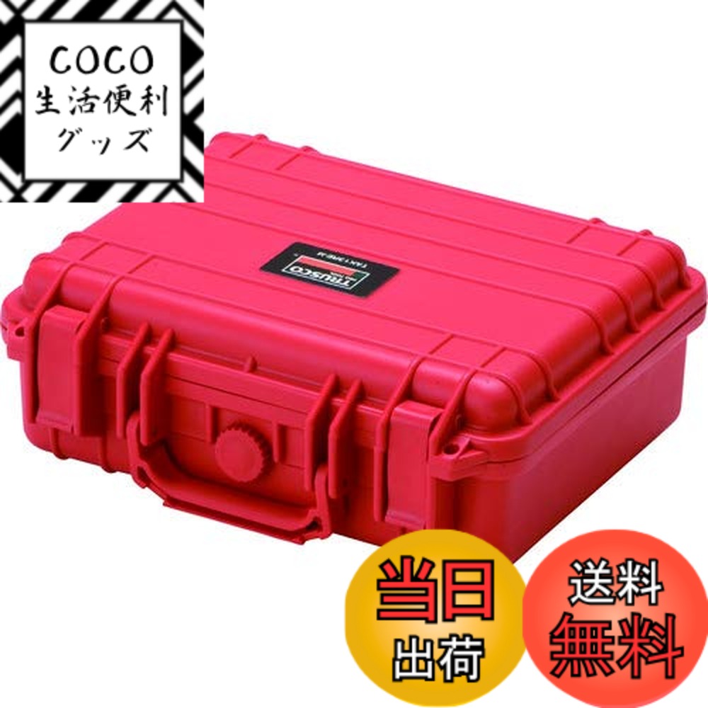 【送料無料】TRUSCO(トラスコ) プロテクターツールケース 赤 M TAK13RE-M x 4個 【ケース販売】
