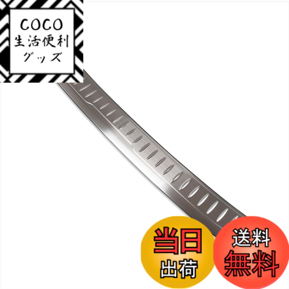 【送料無料】RUIQ スバル 新型 クロストレック インプレッサ GU系 専用 外装 ステンレス リア バンパー ステップガーニッシュ ガード キズ 防止 Subaru Crosstrek Impreza 専用 設計 (銀色)