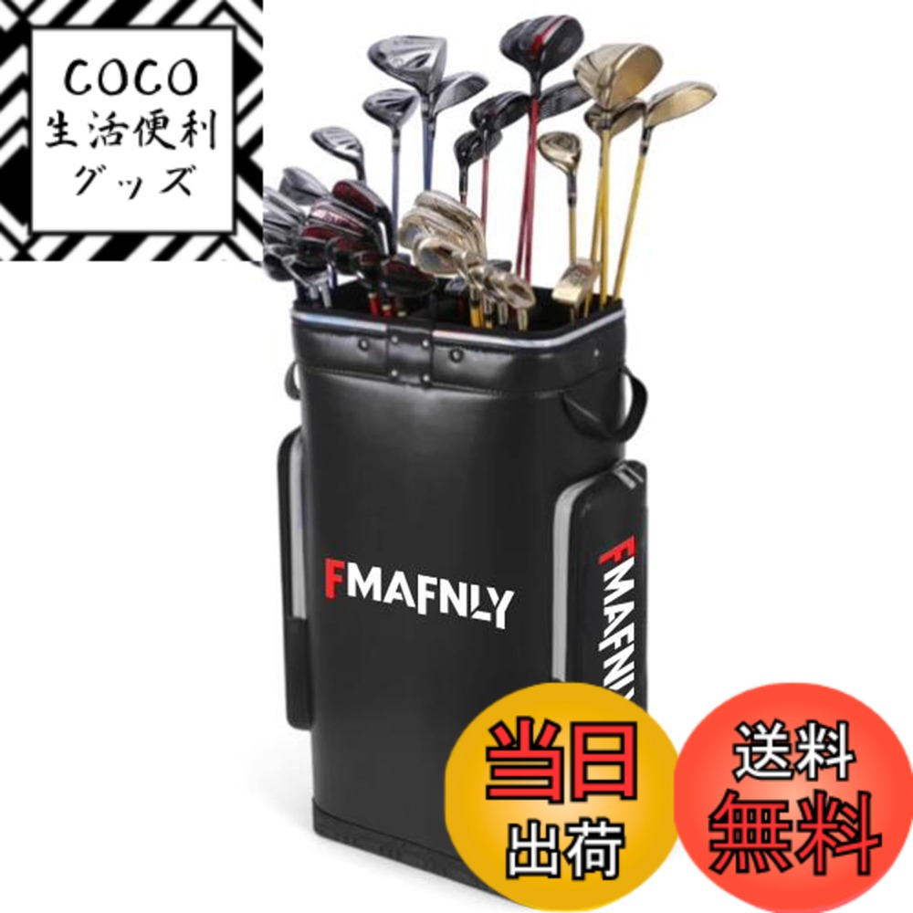 【送料無料】FMAFNLY ゴルフクラブケース ゴルフクラブスタンド 室内外 クラブケース 30本用 組み立て不要 収納 セルフスタンド 大容量 スタンド式 パターゴルフ ブラック 17,537円