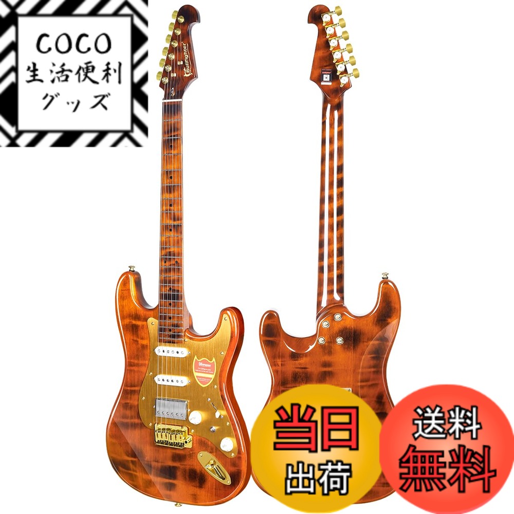 【送料無料】Bullfighter エレキギター トラベルギターセットアクセサリーセット付き STタイプ 大人 初心者楽器 ロック プロ パフォーマンス エレキギター セット D190