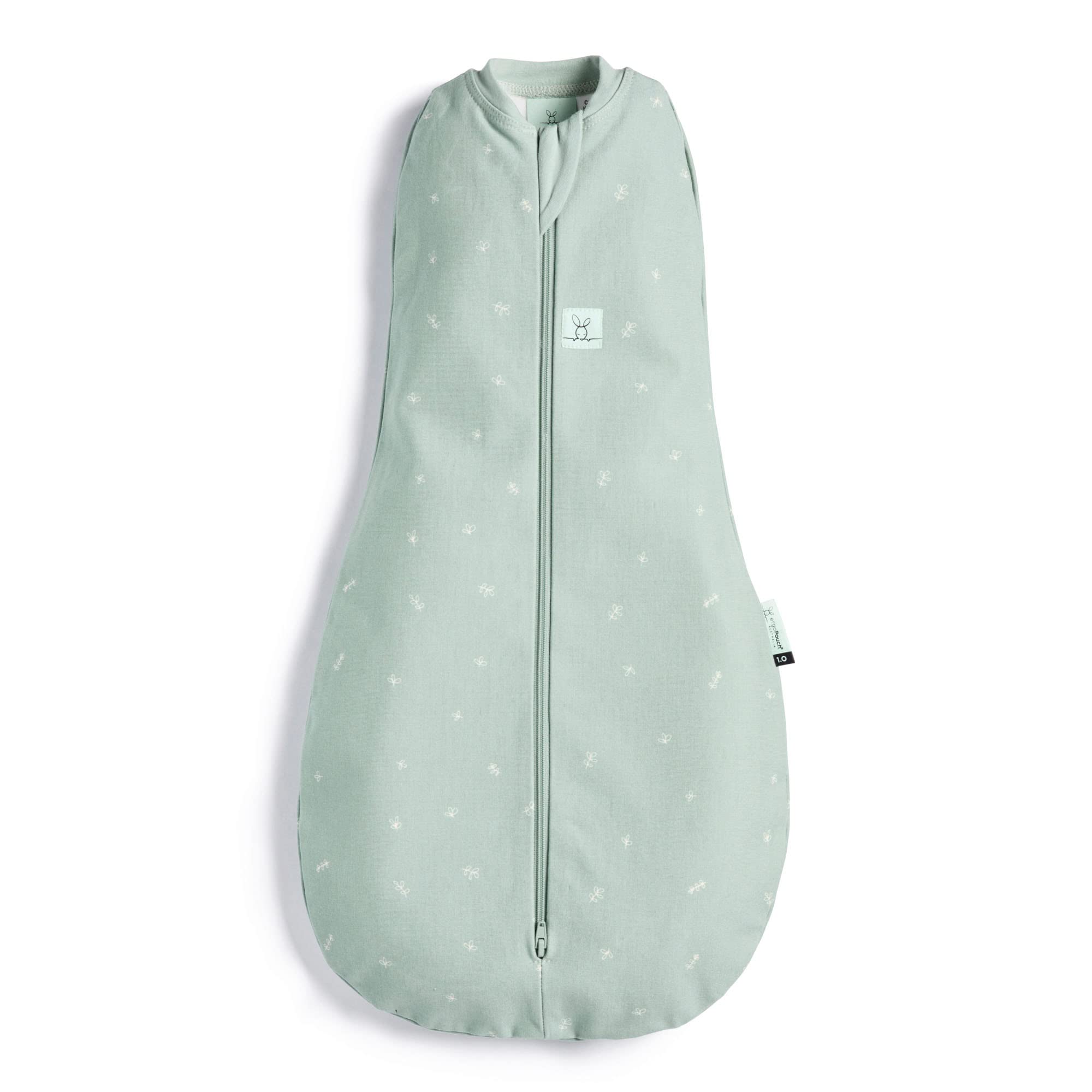【送料無料】[ergoPouch] エルゴポーチ コクーンスワドル Cocoon Swaddle Bag 【正規品】 おくるみ 色：セージ、サイズ：6-12M