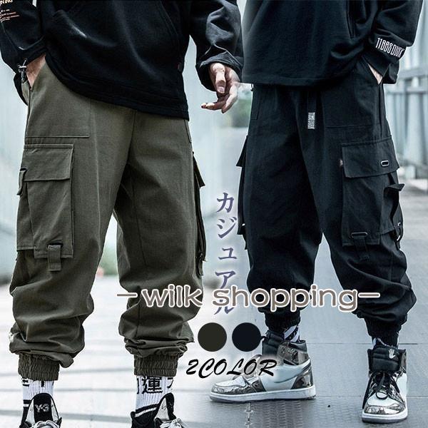 pvot ピボットアパレル　 ブラックカーゴパンツ XLサイズ cargoblackfront.png?crop=