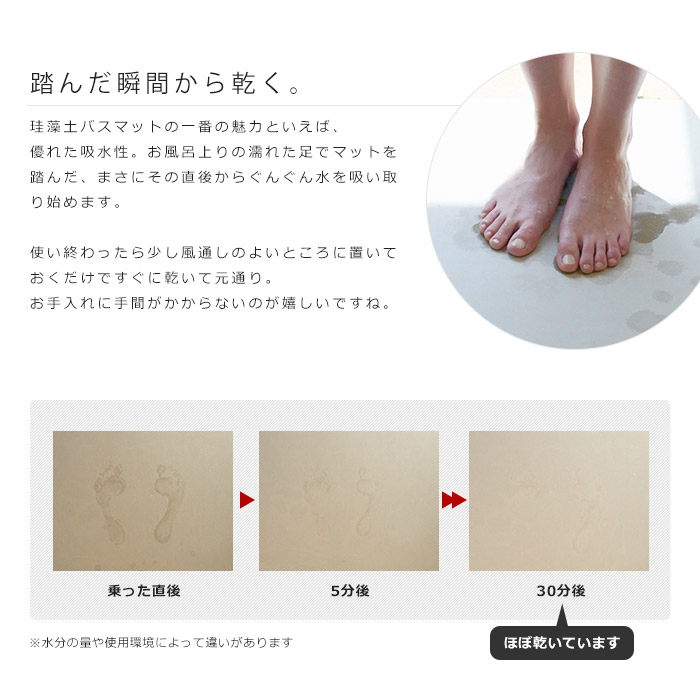 初回限定 珪藻土 バスマット ラージ ソイル Soil 正規品 日本製 国産 大きめ 速乾 浴室マット 便利 大判 お風呂 足ふき マット 脱衣所 ランドリー シンプル 北欧 薄い 丈夫 頑丈 おしゃれ かわいい 一人暮らし プレゼント ギフト 最安値挑戦 Www Peugeot Tuning
