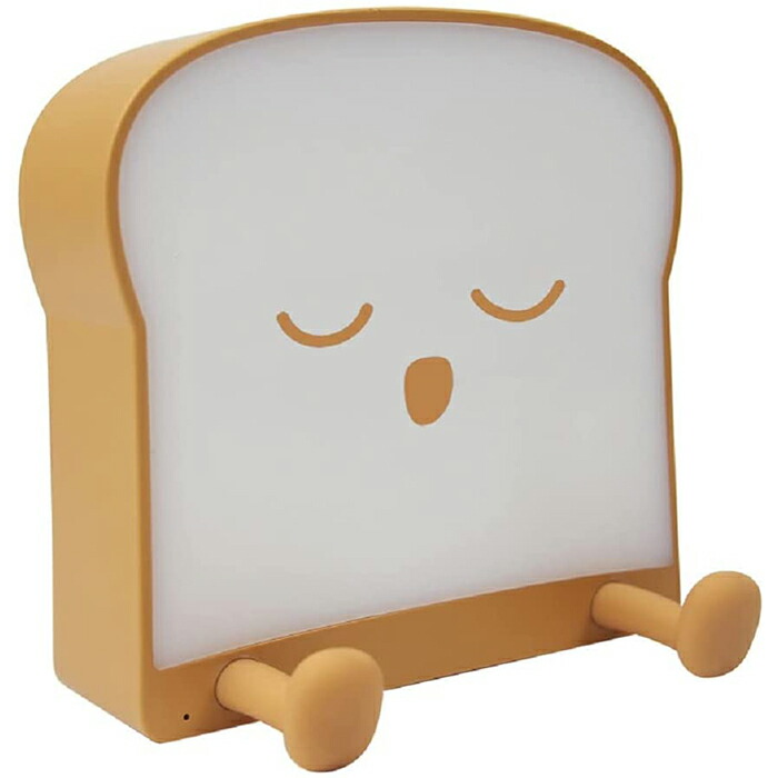 ナイトライト Ledライト スマホスタンド トースト パン インテリア ベッドサイドランプ Marcsdesign Com