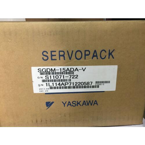 新品★日本の首都発★適当お願いごと★税込 YASKAWA / 安川電機 SGDM-15ADA-V サーボ運転 ★6ヶ月引き受ける