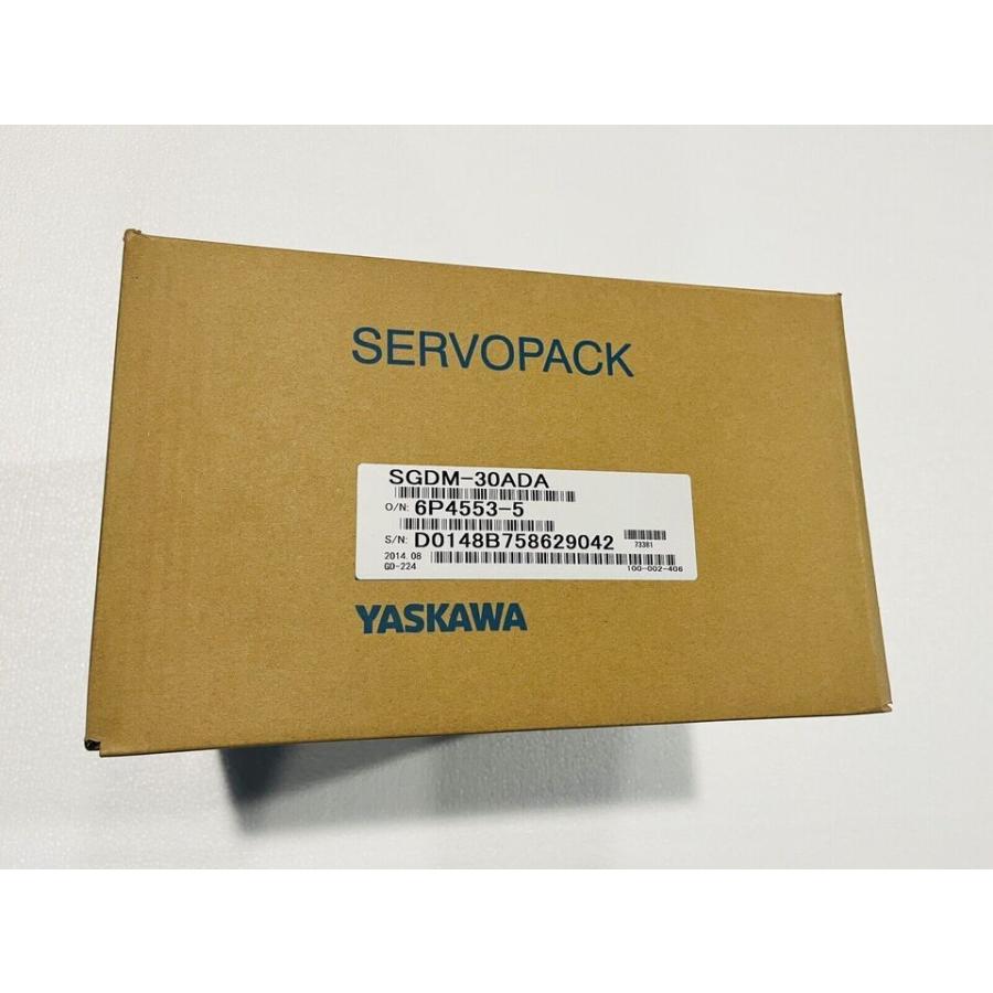 新品★日本の首都発★適当お願いごと★税込 YASKAWA 安川電機 SGDM-30ADA サーボ１番ウッド ★6ヶ月引き受ける
