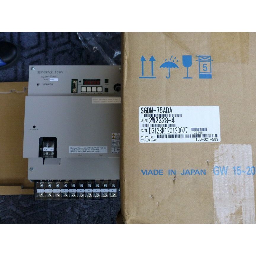 新品★東京発★適格請求★税込 YASKAWA サーボドライバー SGDM-75ADA ★6ヶ月保証|虹色の空