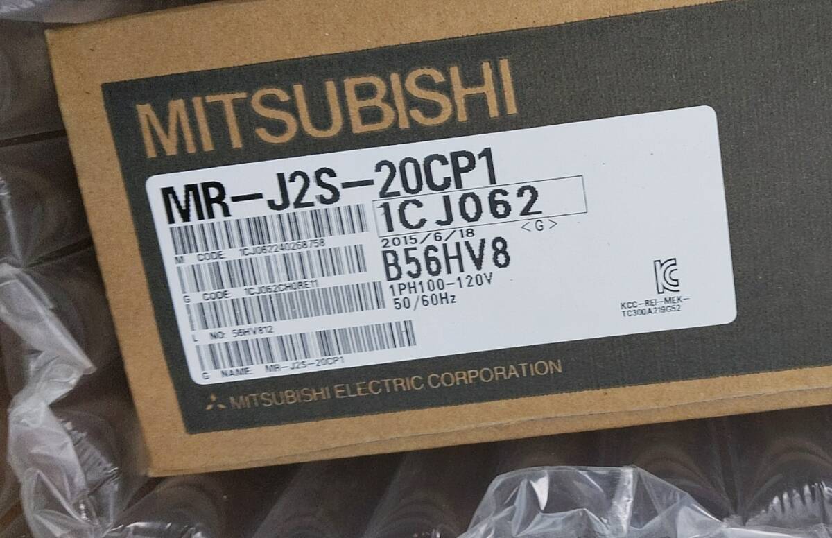 新品★東京発★適格請求★税込 MITSUBISHI/三菱 MR-J2S-20CP1 サーボアンプ★６ヶ月保証｜虹色の空 32,175円