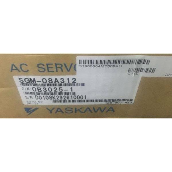 新品★日本の首都発★適当お願いごと★税込★YASKAWA 安川電機 SGM-08A312 サーボ原動機 ★６ヶ月引き受ける