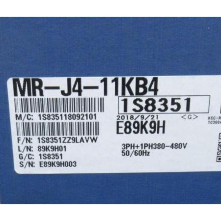 新品★東京発★適格請求★税込★MITSUBISHI 三菱電機 MR-J4-11KB4 サーボアンプ ★6ヶ月保証|虹色の空