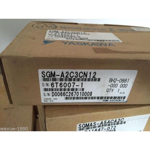 新品★日本の首都発★適当お願いごと★税込★YASKAWA / 安川電機 SGM-A2C3CN12 サーボ原動機★６ヶ月引き受ける