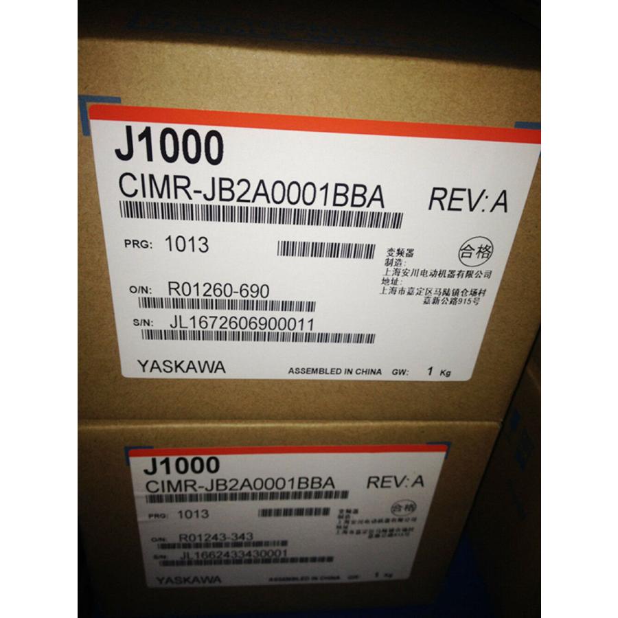 新品★東京発★適格請求★税込★YASKAWA 安川電機 CIMR-JB2A0001BBA インバーター ★６ヶ月保証｜虹色の空 38,025円