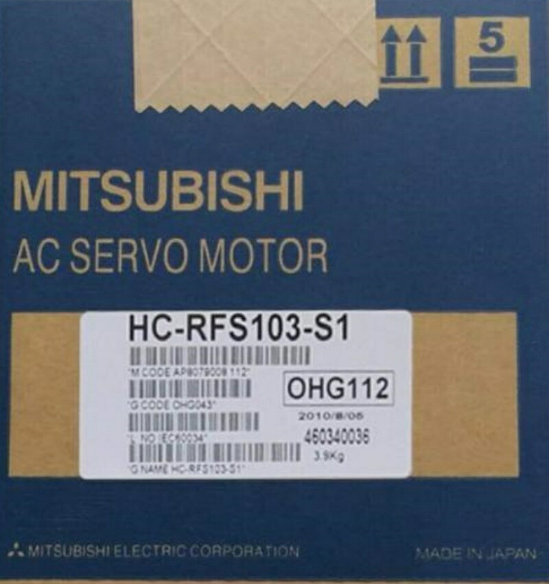 新品★日本の首都発★適当お願いごと★税込 MITSUBISHI/三菱 HC-RFS103-S1 サーボ原動機★６ヶ月引き受ける