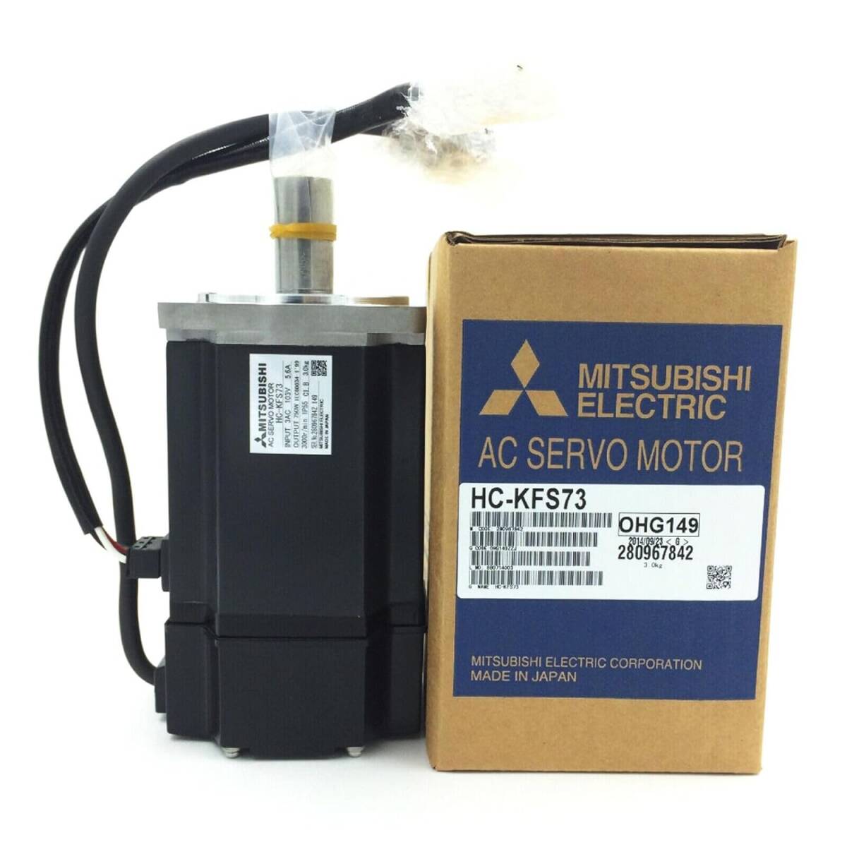 新品★東京発★適格請求★税込 MITSUBISHI/三菱 HC-KFS73 サーボモーター★６ヶ月保証｜虹色の空