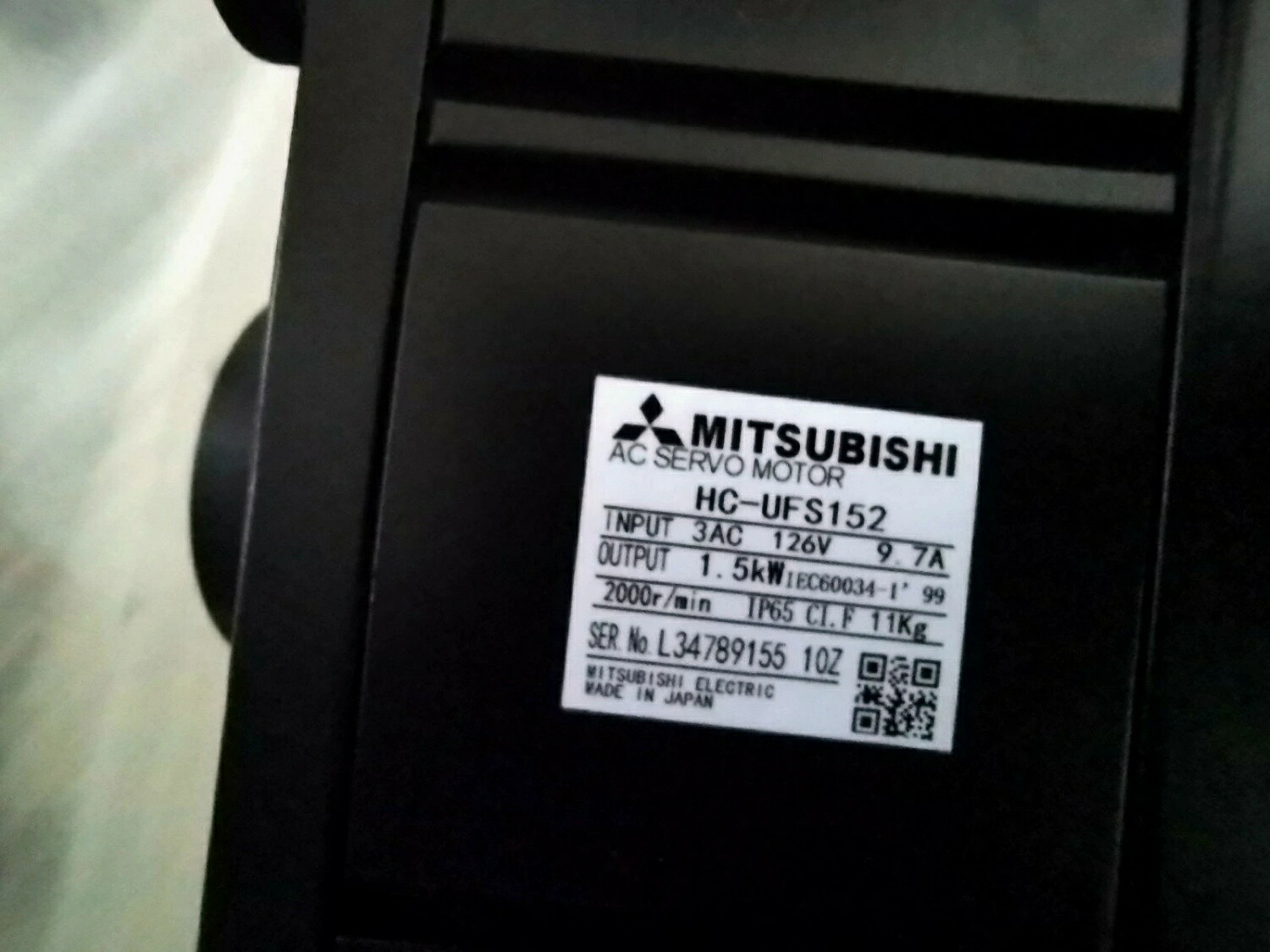 新品★東京発★適格請求★税込★MITSUBISHI/三菱 HC-UFS152 サーボモーター★６ヶ月保証｜虹色の空