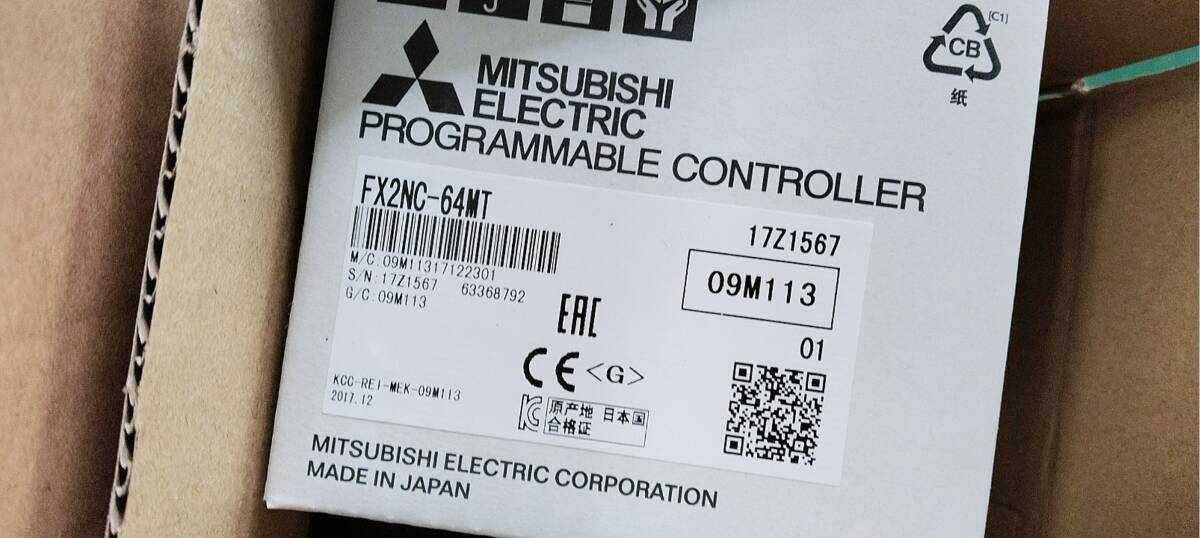 新品★日本の首都発★適当お願いごと★税込 MITSUBISHI/三菱 FX2NC-64MT プログラマブル制御装置★６ヶ月引き受ける