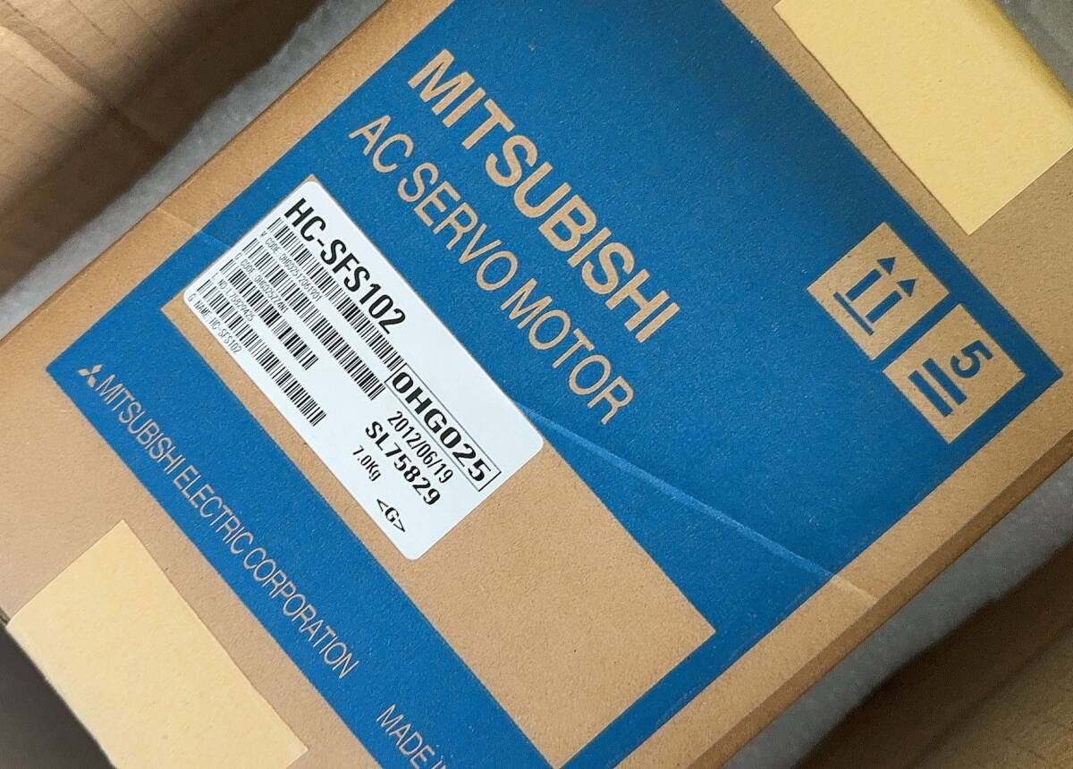新品★日本の首都発★適当お願いごと★税込 MITSUBISHI/三菱 HC-SFS102 サーボ原動機★６ヶ月引き受ける