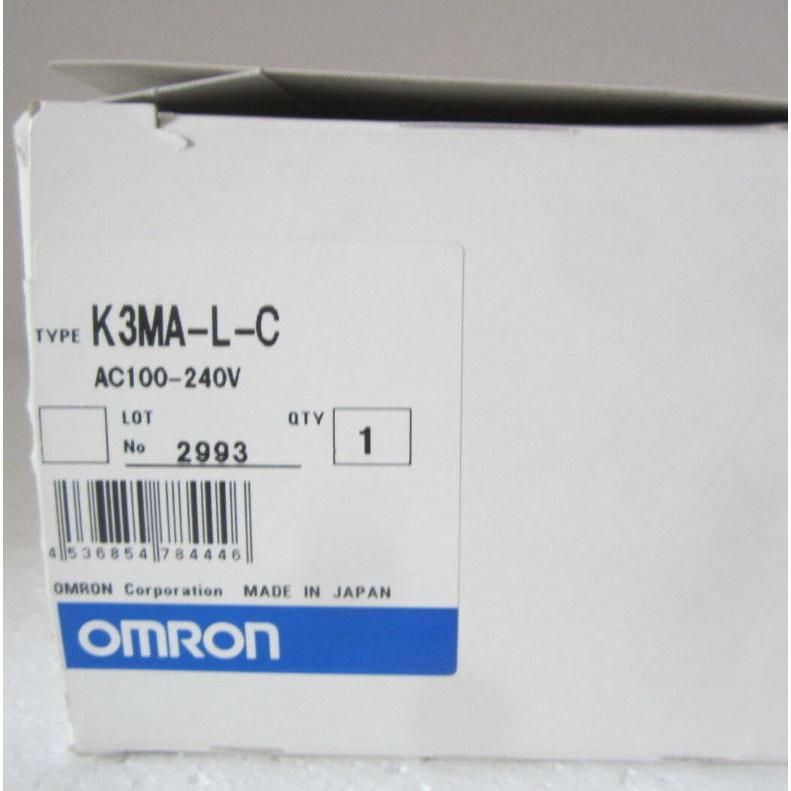 新品★日本の首都発★適当お願いごと★税込 OMRON /オムロン K3MA-L-C ★６ヶ月引き受ける