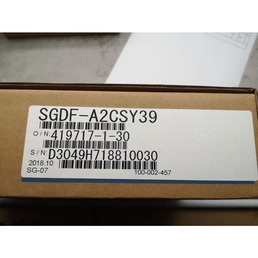 新品★日本の首都発★適当お願いごと★税込 YASKAWA サーボ原動機 SGDF-A2CSY39★６ヶ月引き受ける