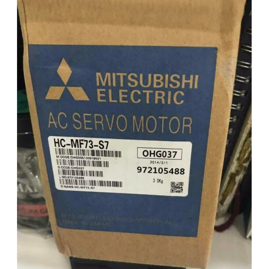 新品★日本の首都発★適当お願いごと★税込 MITSUBISHI/三菱 HC-MF73-S7 サーボ原動機★6ヶ月引き受ける