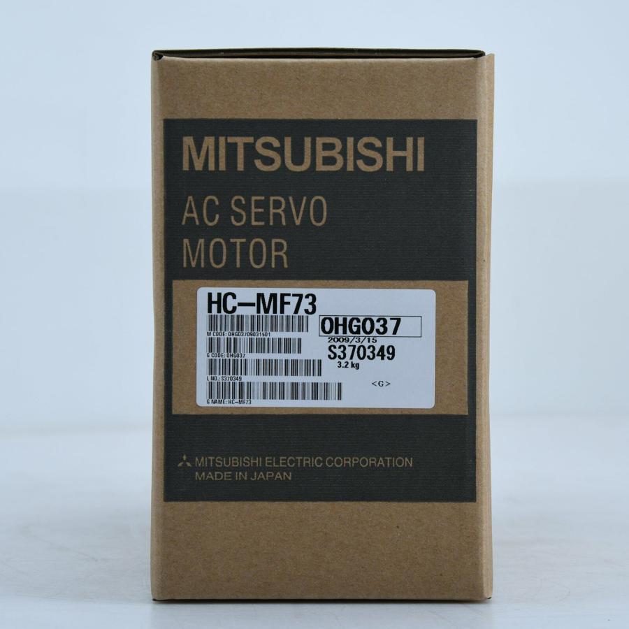 新品★日本の首都発★適当お願いごと★税込 MITSUBISHI/三菱 HC-MF73 サーボ原動機★6ヶ月引き受ける