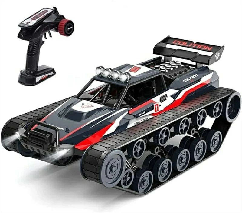 ラジコン 戦車 高速12km/h オフロード スプレー戦闘車 1/12スケール 合金モデル 装甲戦闘車両 タンク 子供おもちゃ RCトラック tank 2.4GHz無線 誕生日 プレゼント 子供 男の子 彼氏 小学生 中学生 大人向け 贈り物 こども向け