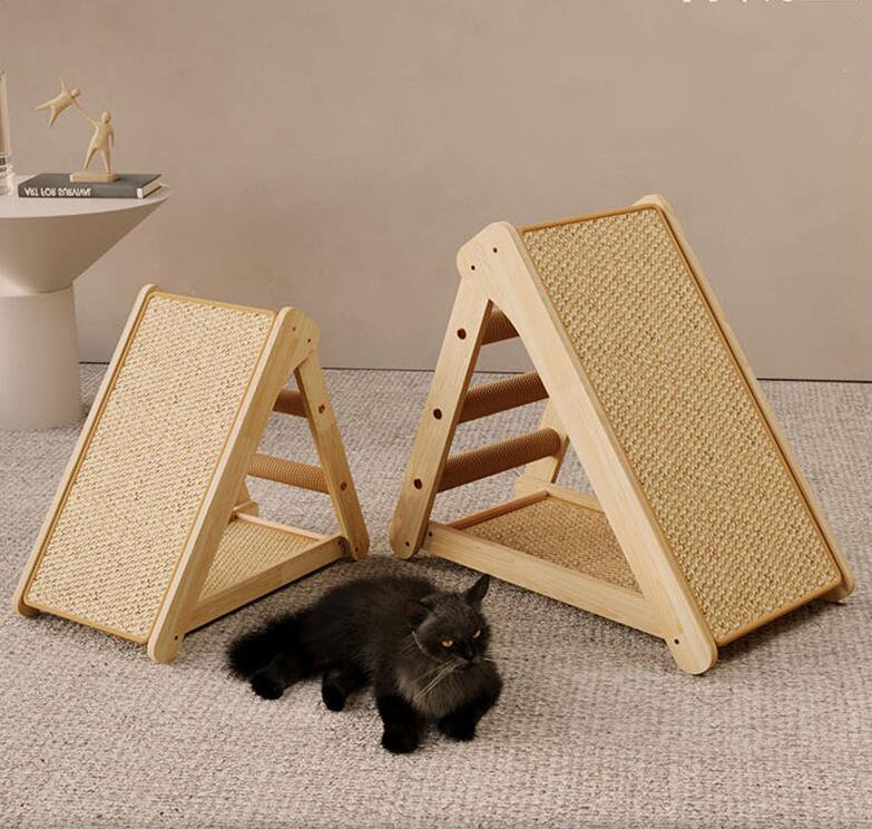猫 爪研ぎ 麻 ベッド 猫爪とぎ 猫の爪とぎ ネコ耳 ネコベッド つめとぎ ねこ ペットベッド 縄巻き 大きいサイズインテリア 猫つめとぎ ネコ おしゃれ 爪みがき ストレス発散 キャット 耐久性 遊び保護 滑り止め 家具破壊防止 運動不足改善