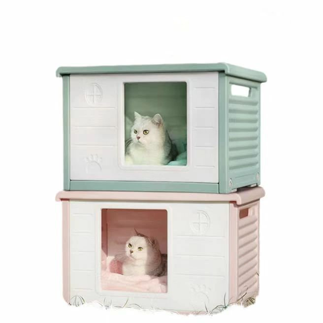 【百貨店SALE】愛玩動物棲み家 猫棲み家 キャットハウス 耐重 通気性 防寒 雨よけ 防風 犬掘ったて小屋 野ら猫 駆け込み寺所 室外 防雨 風通し 精神的な統合飾り気の無い 洗え